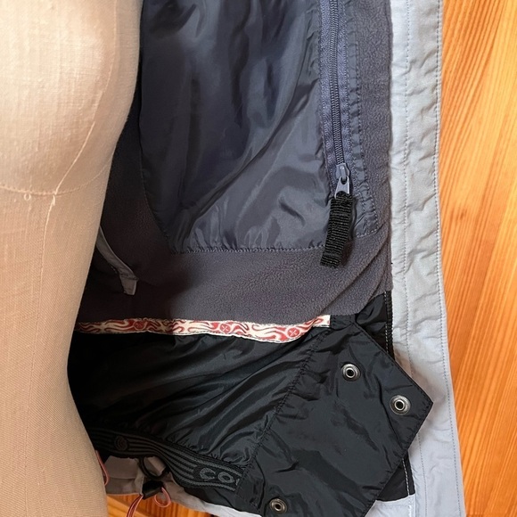 Columbia Small Ski Jacket Coat Pink Gray Winter - Picture 5 of 14